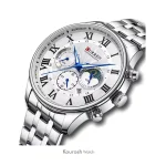 ساعت مچی مردانه کارن مدل 8427silver-white-2