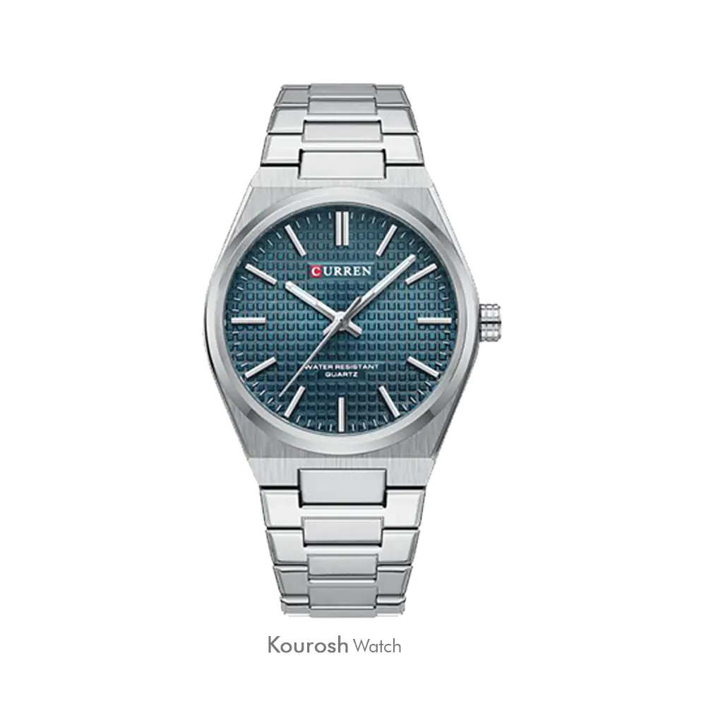 ساعت مچی مردانه کارن مدل 8439silver-blue