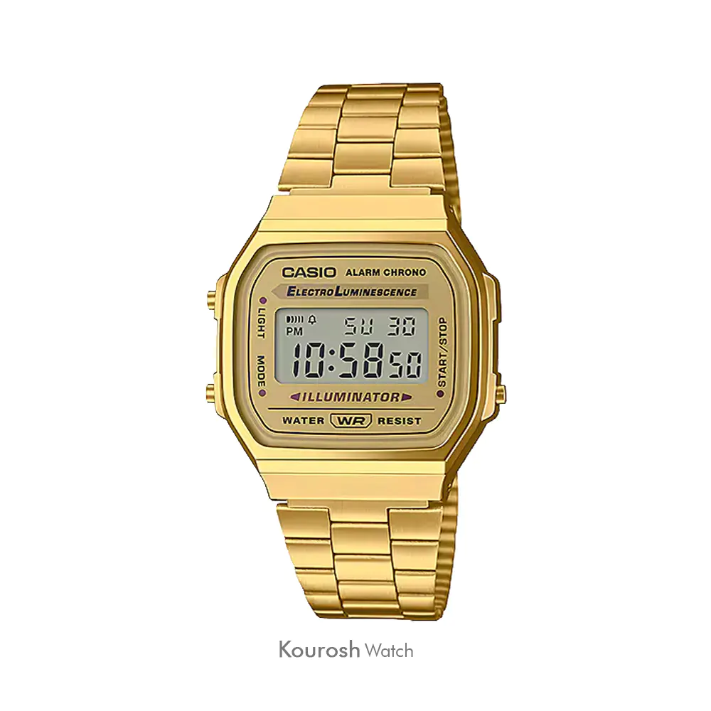ساعت مچی مردانه کاسیو مدل A168WG-9WDF